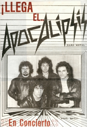 Concert flyer 1988