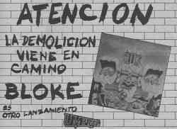 Advertisement for the first LP