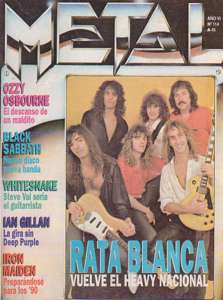 Line-up with Saul Blanch 1988