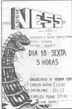 First gig under the name NESS in 1981