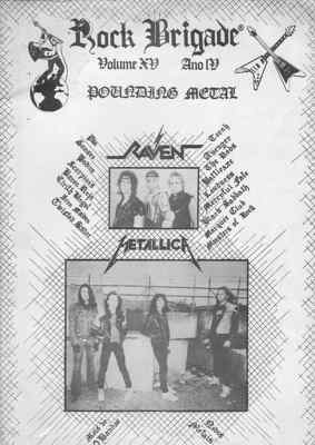 One of the oldest and best Metal mags in the world - `Rock Brigade; this number is from 1985