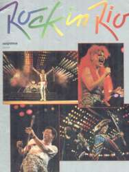 Programm for the biggest Rock festival ever - `Rock in Rio1985