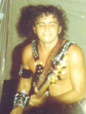 STRESS bass player beginning of the 80s