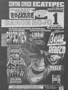 Baron Rojo tour 2000