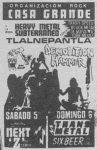 Demolition Hammer tour
