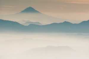 The famous Popocatepetl volcano