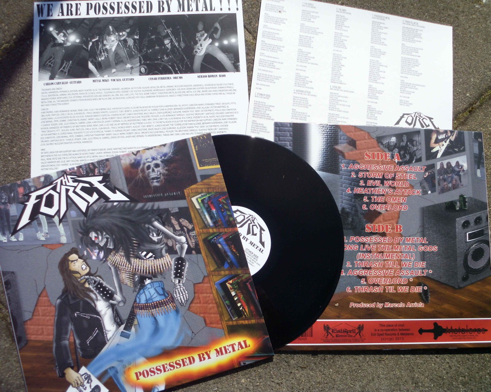 THE FORCE - Possessed by Metal LP